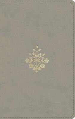 ESV Thinline Bible (TruTone, Stone, Branch Design)
