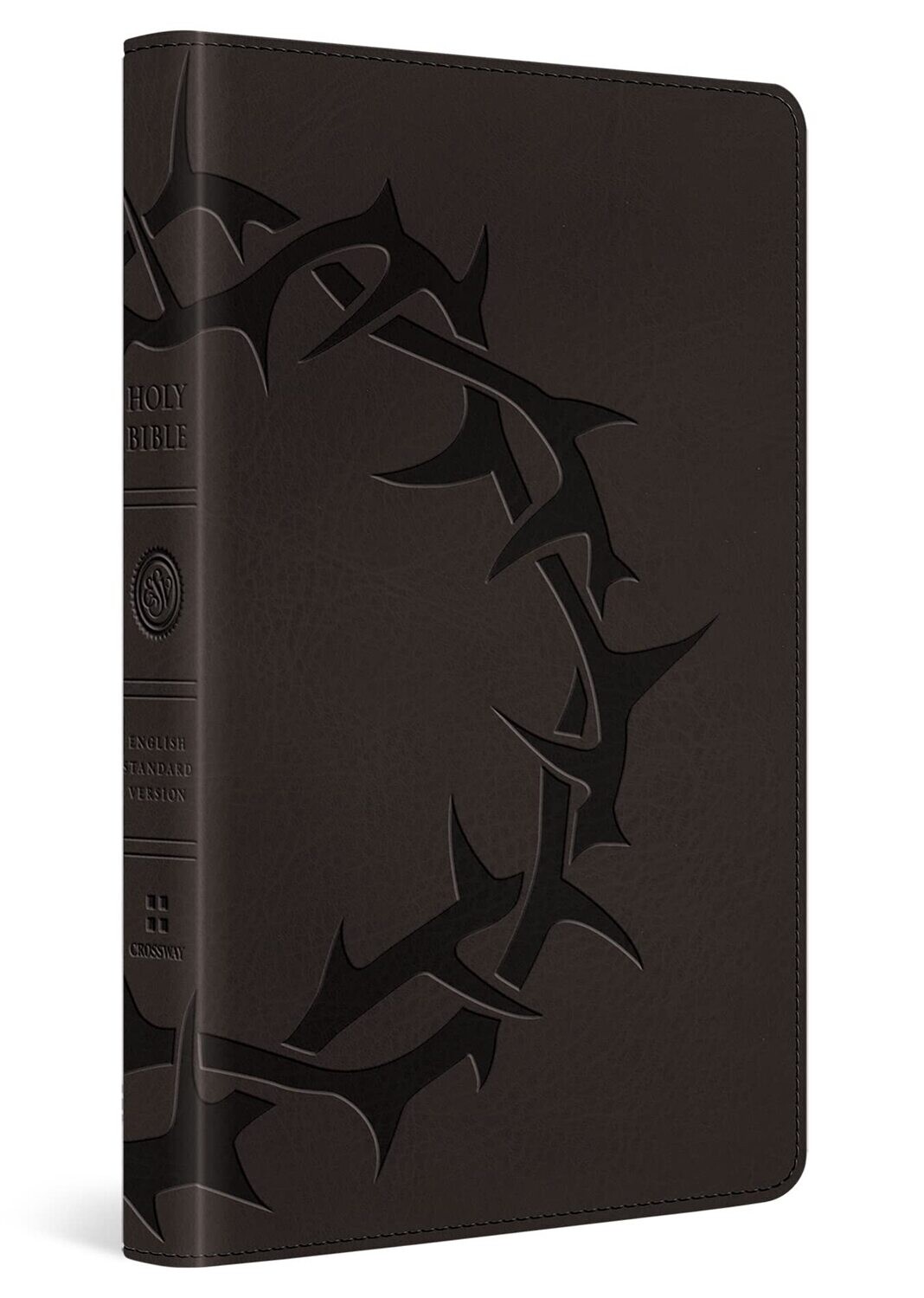 ESV Thinline Bible (TruTone, Charcoal, Crown Design)