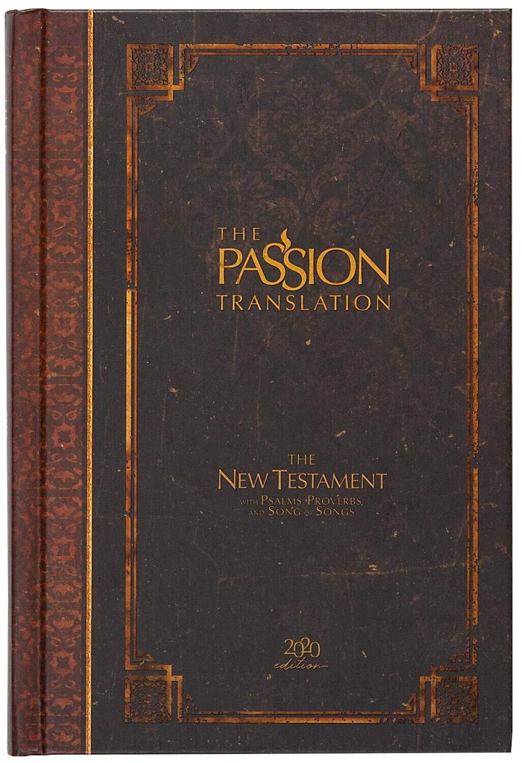 The Passion Translation New Testament (2020 Edition) HC Espresso: 