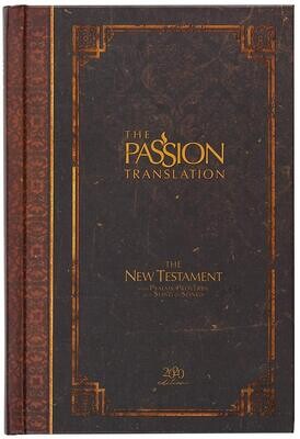 The Passion Translation New Testament (2020 Edition) HC Espresso: 