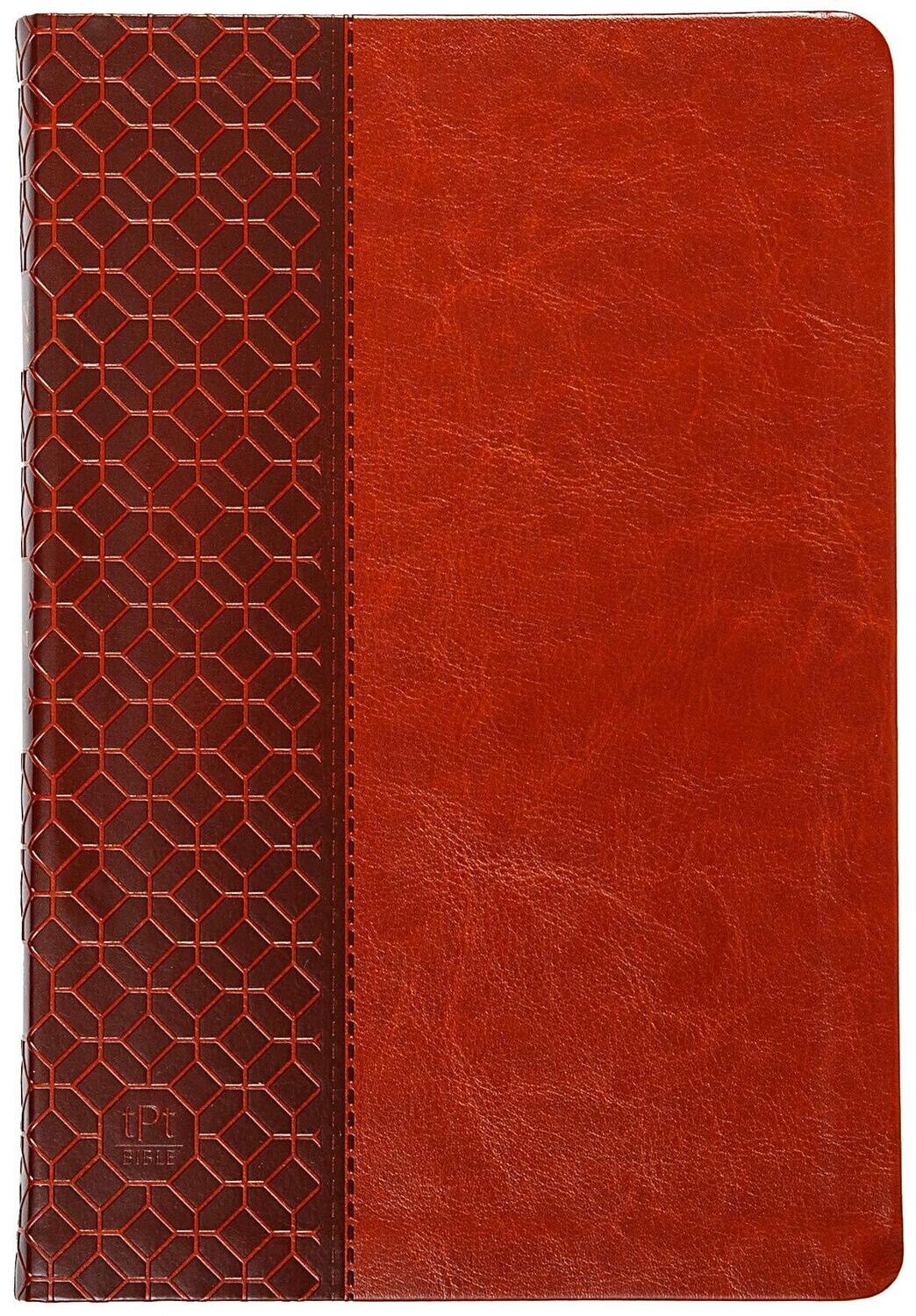 The Passion Translation New Testament (2020 Edition) Large Print Brown: 