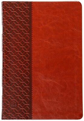 The Passion Translation New Testament (2020 Edition) Large Print Brown: 