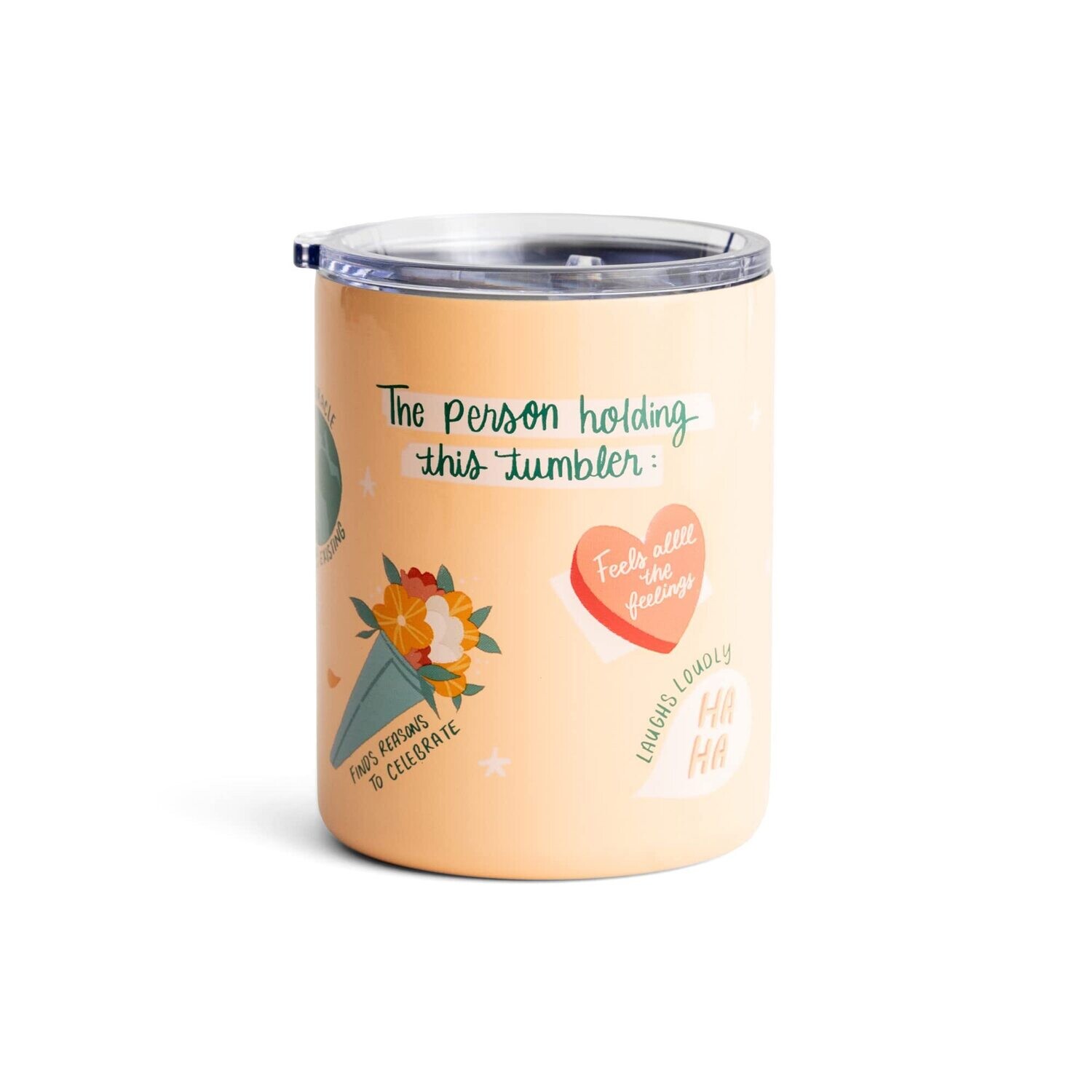 DaySpring - Struggle Bus - Feel All The Feeling - Stainless Steel Tumbler (J8542)