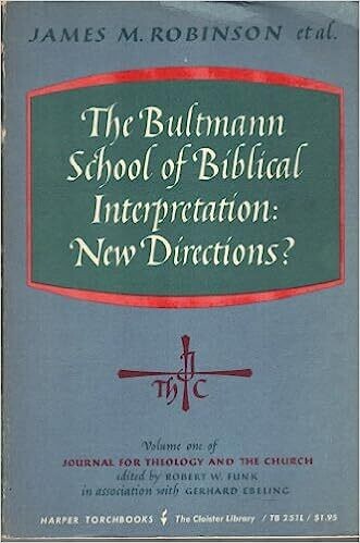 The Bultmann School of Biblical Interpretation: New Directions?