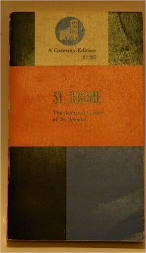 The satirical letters of St. Jerome.