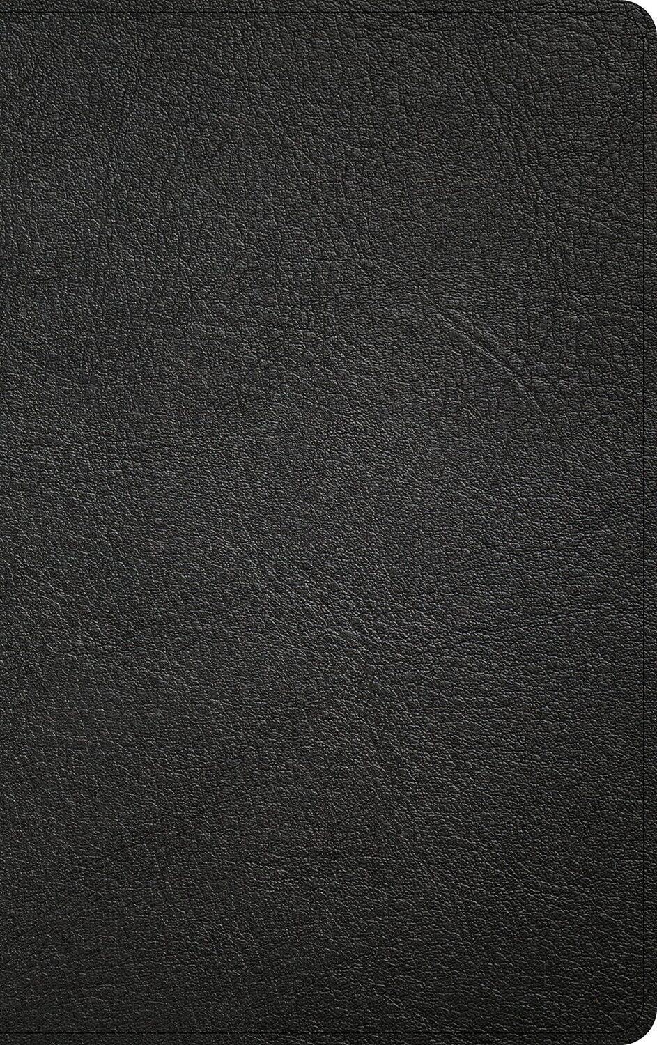 KJV Single-Column Personal Size Bible, Black Genuine Leather, Red Letter, Pure Cambridge Text