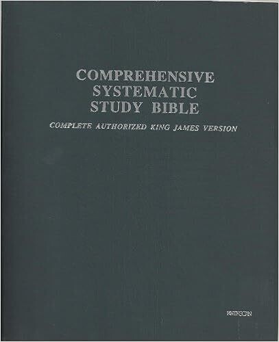 comprehensive system study bible complete authorized kimg james version