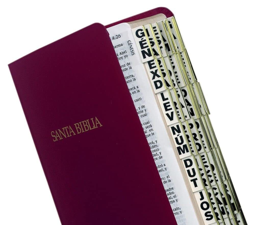 Tabbies Large Print Gold-Edged Spanish Bible Indexing Tabs, Old &amp; New Testaments