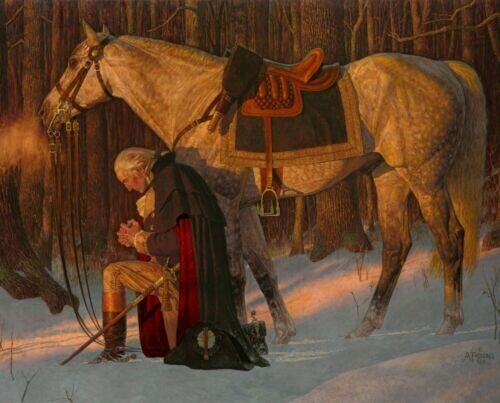 PRAYER AT VALLEY FORGE-11x14 wall art