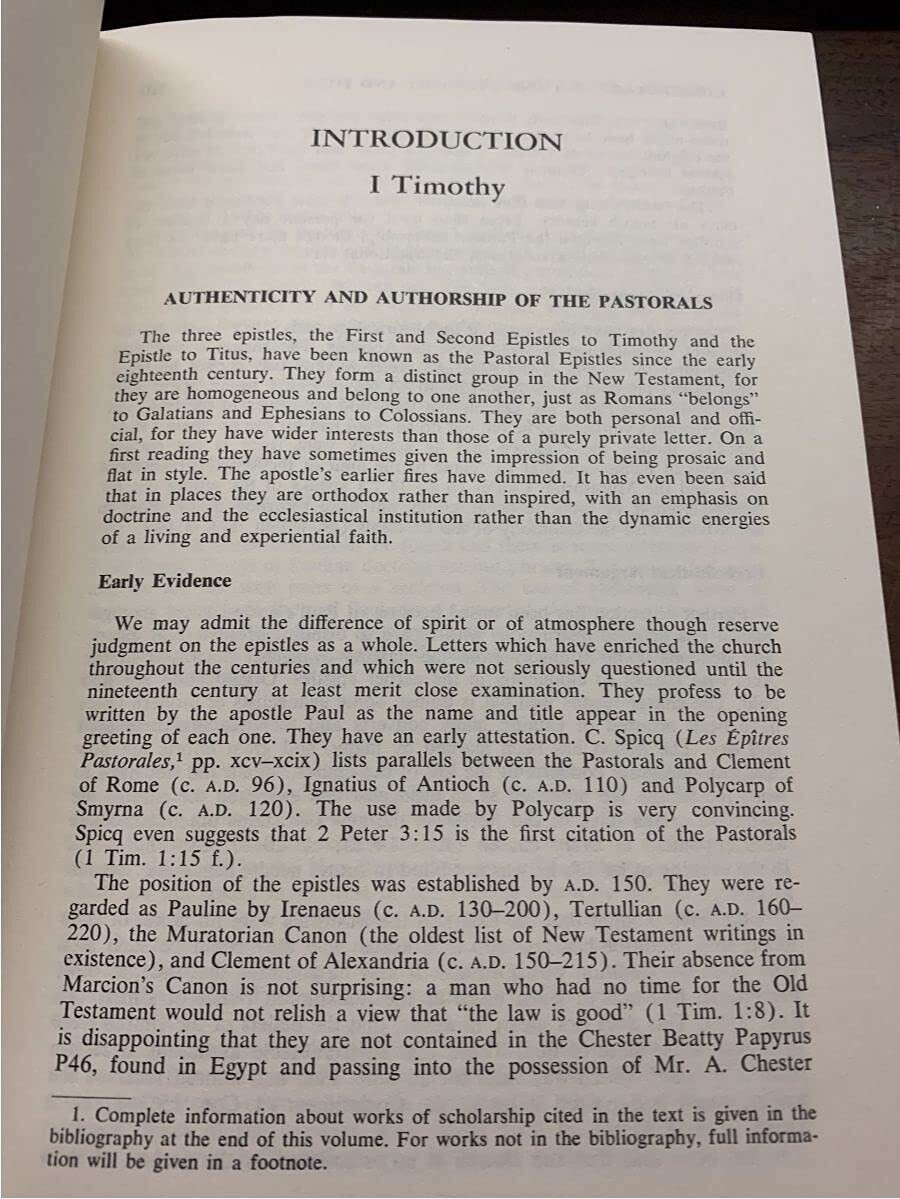 Commentary on 1 &amp; 2 Timothy &amp; Titus