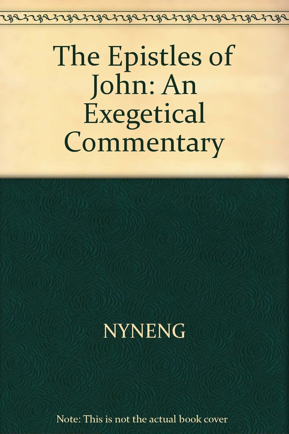 The epistles of John