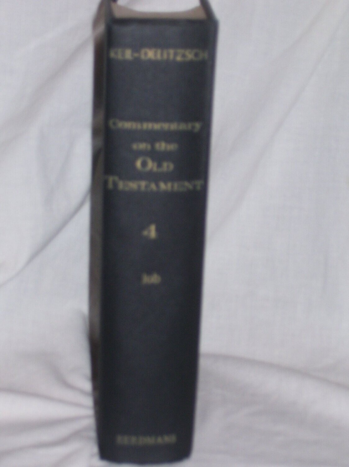 Commentary on the Old Testament, vol 4