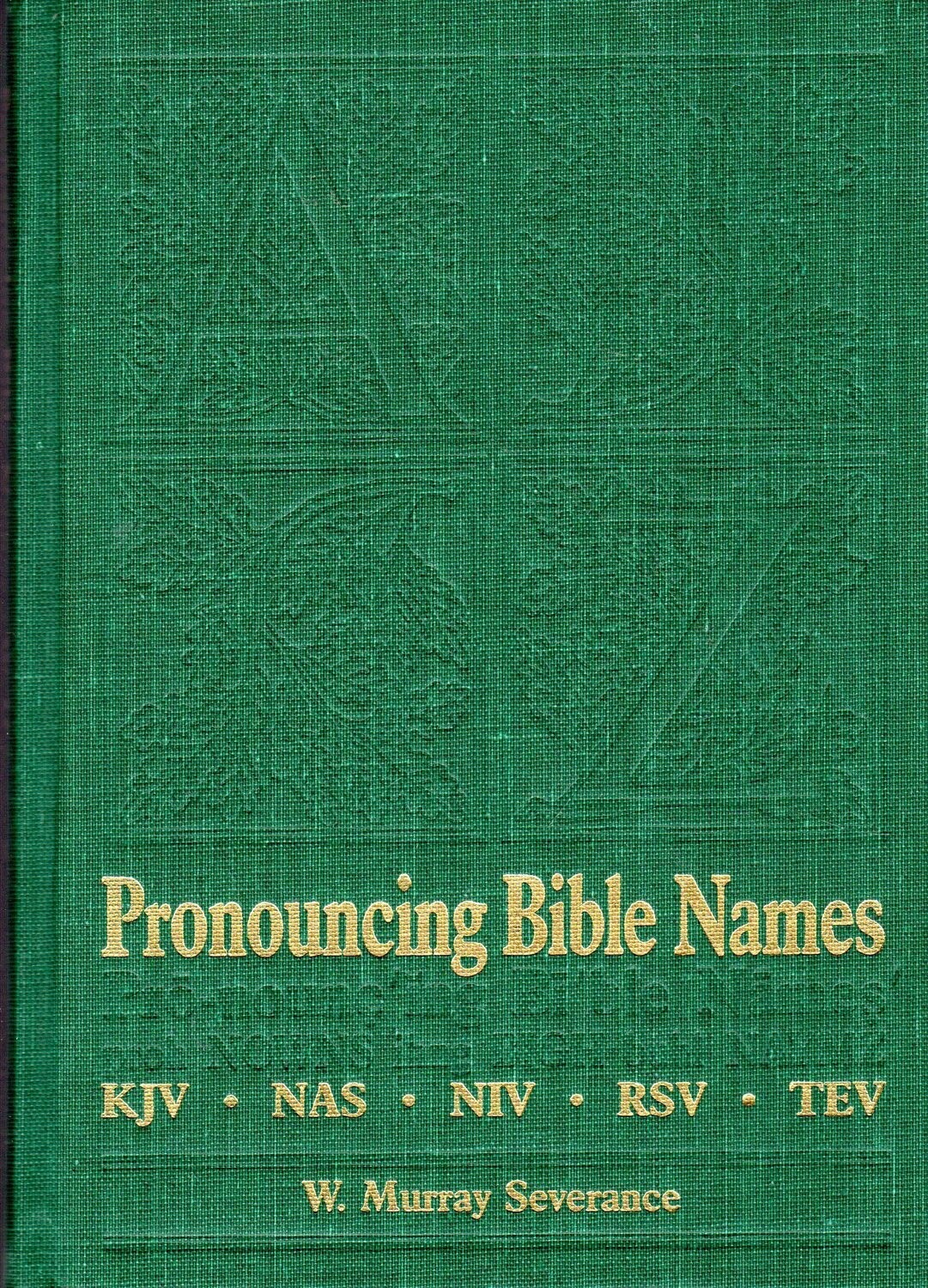 Pronouncing Bible Names