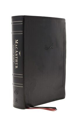 ESV, MacArthur Study Bible, 2nd Edition, Leathersoft, Black: Unleashing God&#39;s Truth One Verse at a Time