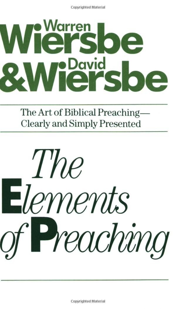 The Elements of Preaching