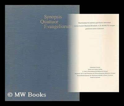 Synopsis Quattuor Evangeliorum