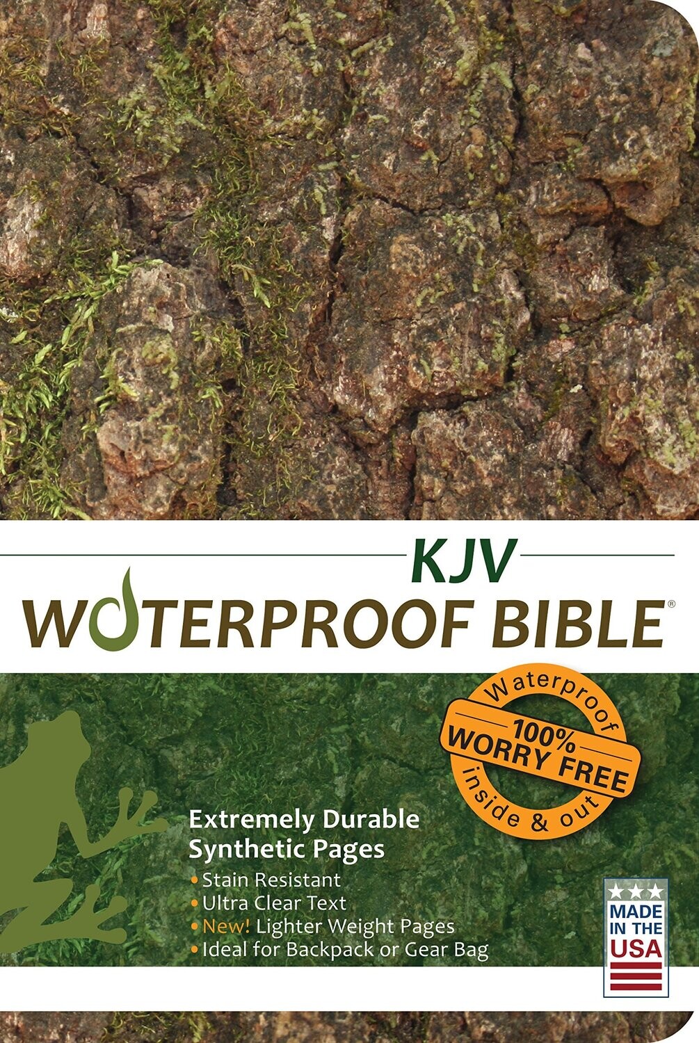 Waterproof Bible - KJV - Camoflage