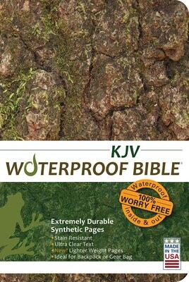 Waterproof Bible - KJV - Camoflage