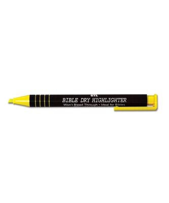 G.T. Luscombe Company, Inc. Yellow Bible Dry Highlighters | No Bleed Eco-Friendly Refillable Dry Highlighters | No Sharpening