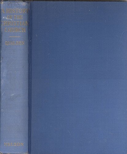 A HISTORY OF THE CHRISTIAN CHURCH