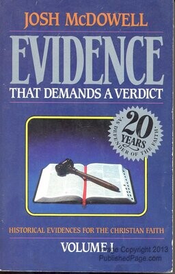 Evidence That Demands A Verdict; Volume 1..