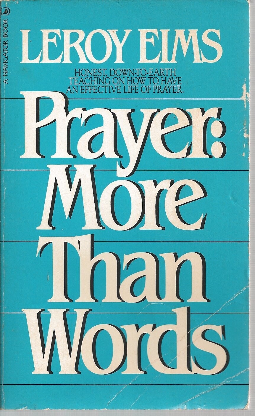 Prayer More Than Words