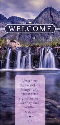 B &amp; H Publishing 152918 Guest Card - Welcome Blessed, Pack of 50