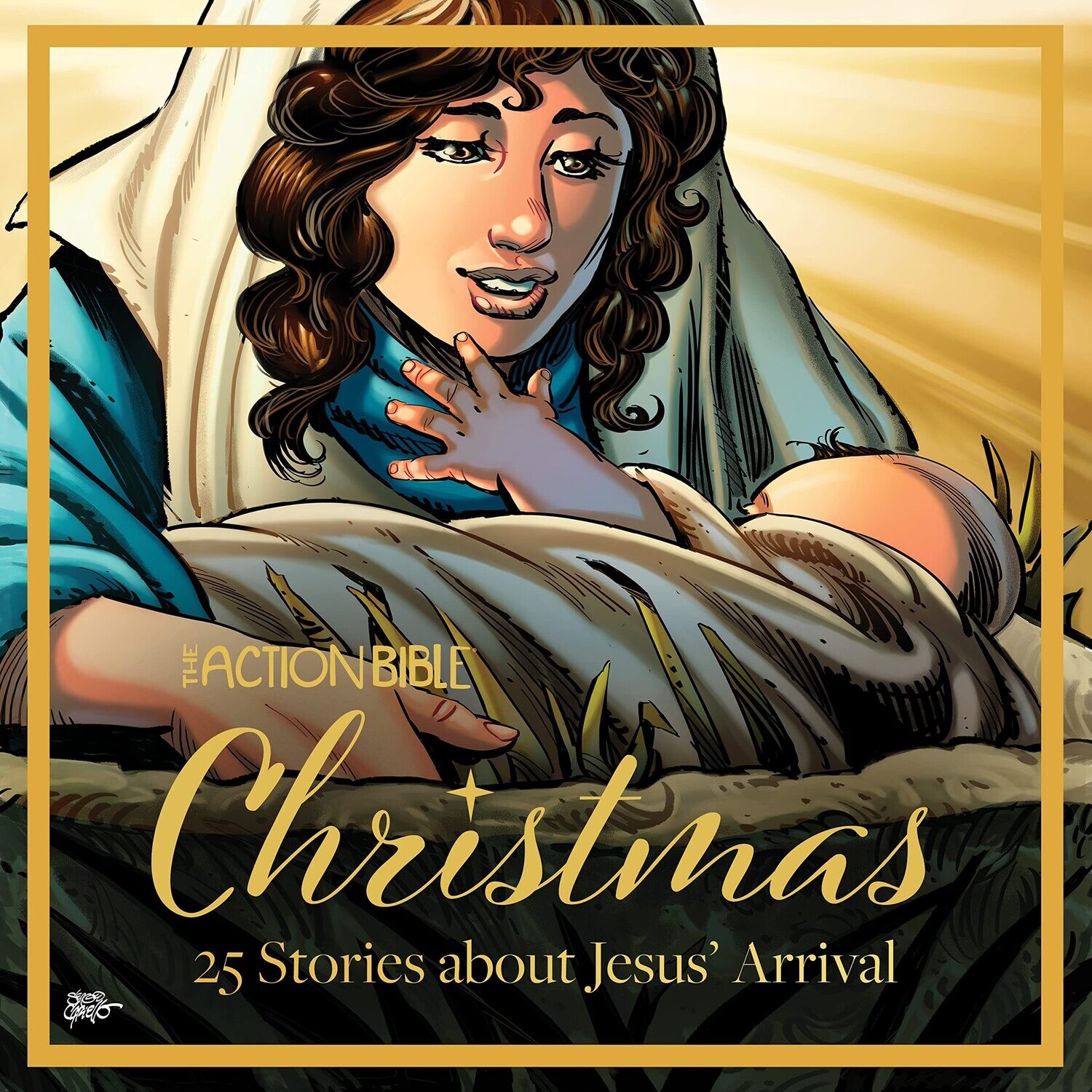 The Action Bible Christmas: 25 Stories about Jesus&#39; Arrival (Action Bible Series)