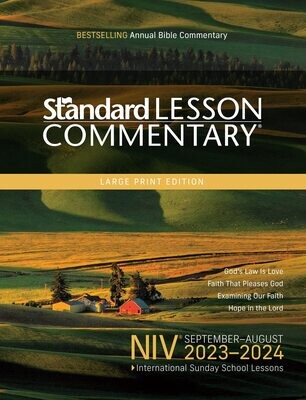 NIV® Standard Lesson Commentary® Large Print Edition 2023-2024