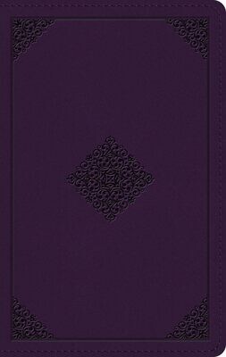 ESV Large Print Personal Size Bible (TruTone, Lavender, Ornament Design)