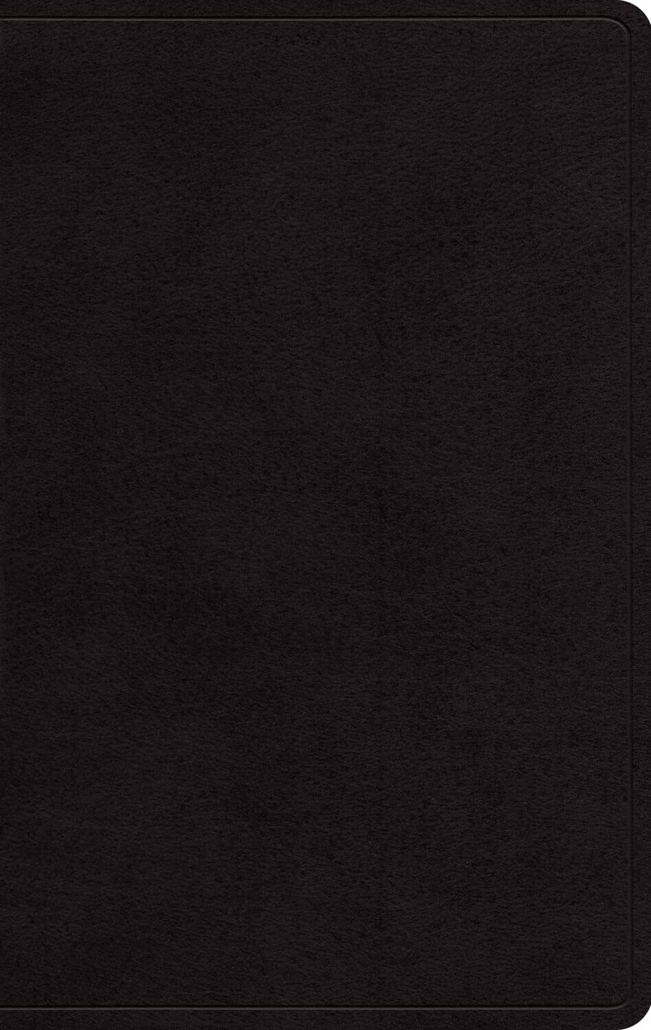 ESV Large Print Personal Size Bible (Black)