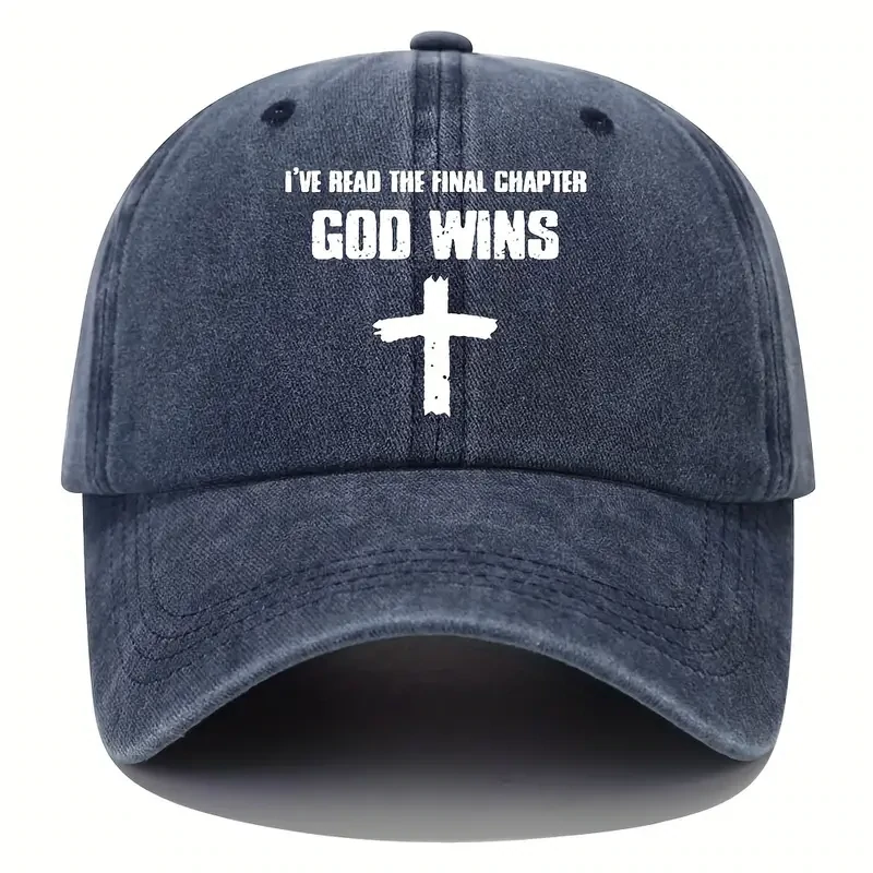 GOD WINS CJean cap