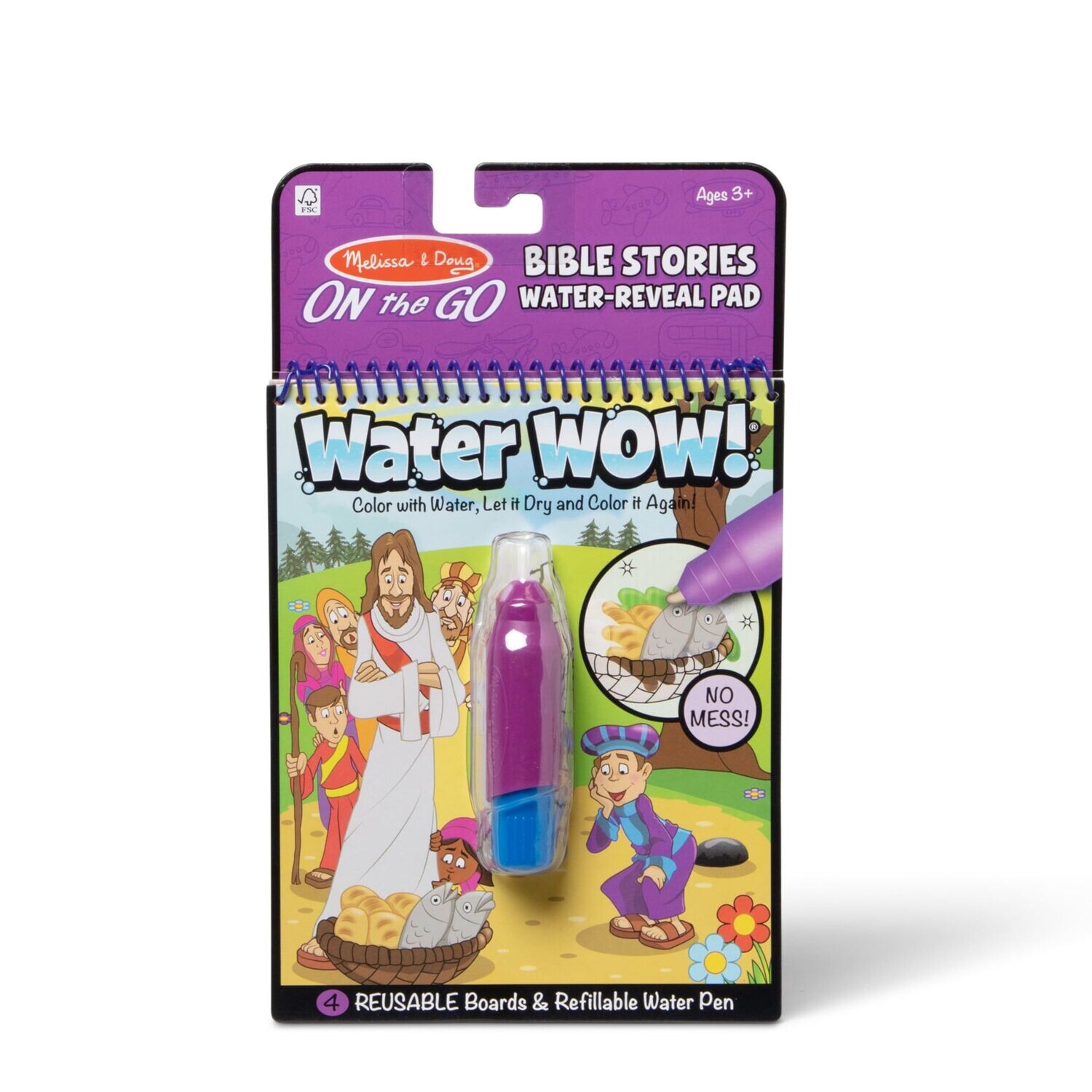 Melissa &amp; Doug On the Go Water Wow! Water Reveal Pad: Bible Stories - Stocking Stuffers