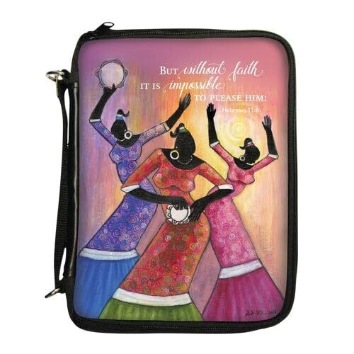African American Expressions - Mothers Day Gifts for Mom, Bible Organizer, Yes Lord Praise Dancer