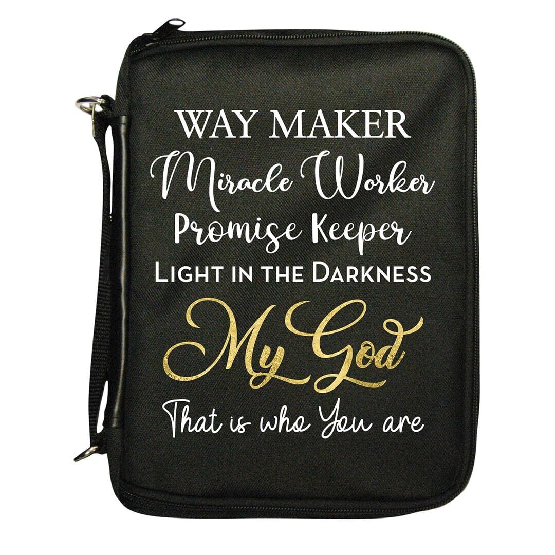 African American Expressions - Waymaker/Bible Organizer (7.5" x 10.5" / Removable Shoulder Strap) BO-151