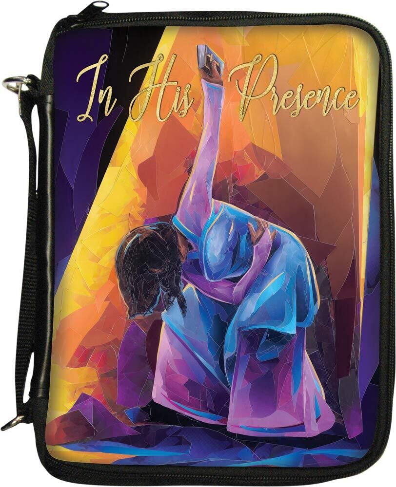 African American Expressions - Mothers Day Gifts for Mom, Bible Organizer, in His Presence Praise Dancer