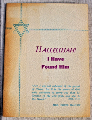 Hallelujah! I Have Found Him