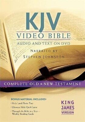 KJV Video Bible: Audio and Text on DVD