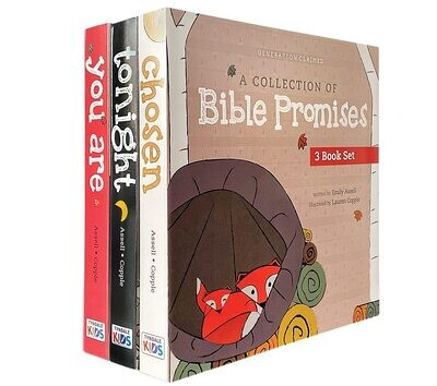 A Collection of Bible Promises 3-book set: You Are / Tonight / Chosen (Generation Claimed)