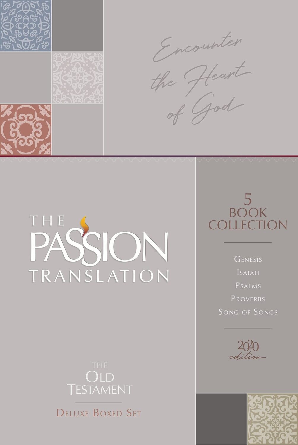 Old Testament 5 Book Collection (2020 edition): Deluxe Boxed Set (The Passion Translation)