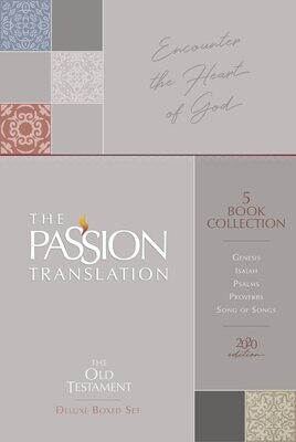 Old Testament 5 Book Collection (2020 edition): Deluxe Boxed Set (The Passion Translation)