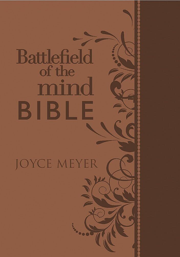 Battlefield of the Mind Bible, Brown LeatherLuxe®: Renew Your Mind Through the Power of God&#39;s Word