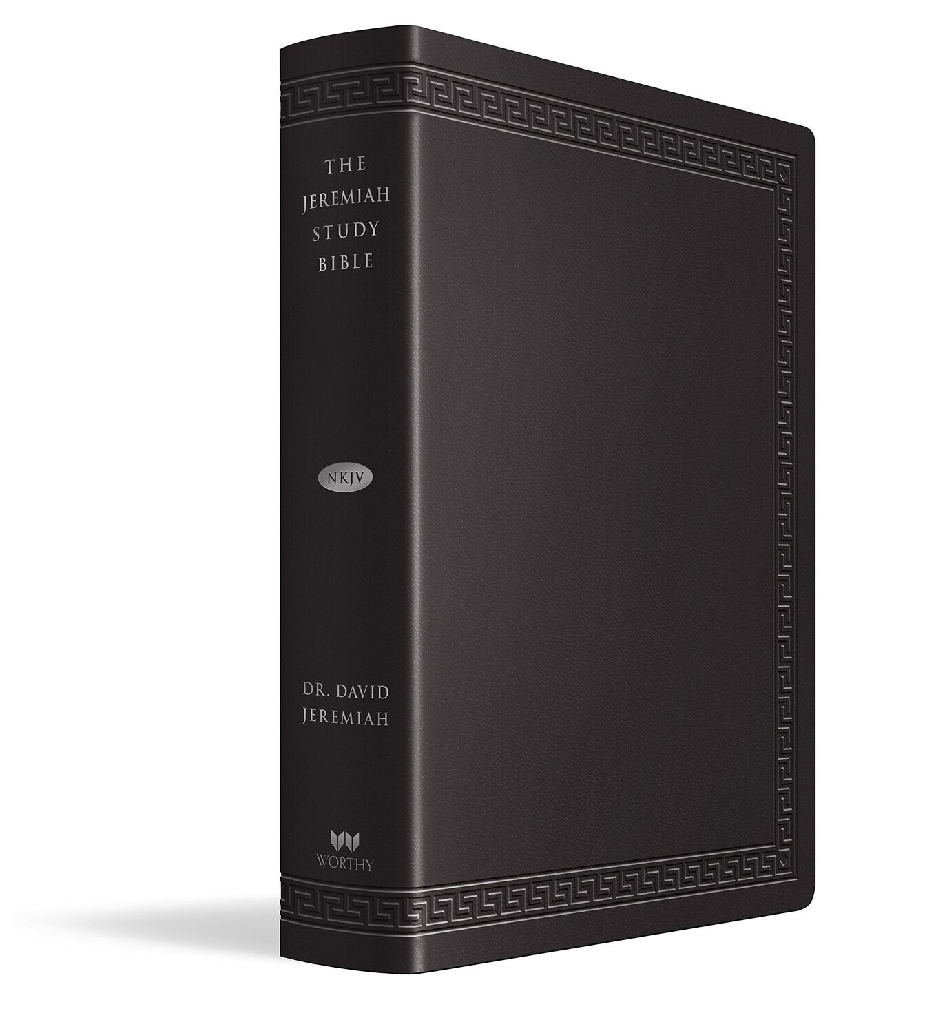 The Jeremiah Study Bible, NKJV Large Print Edition, Black LeatherLuxe®: What It Says. What It Means