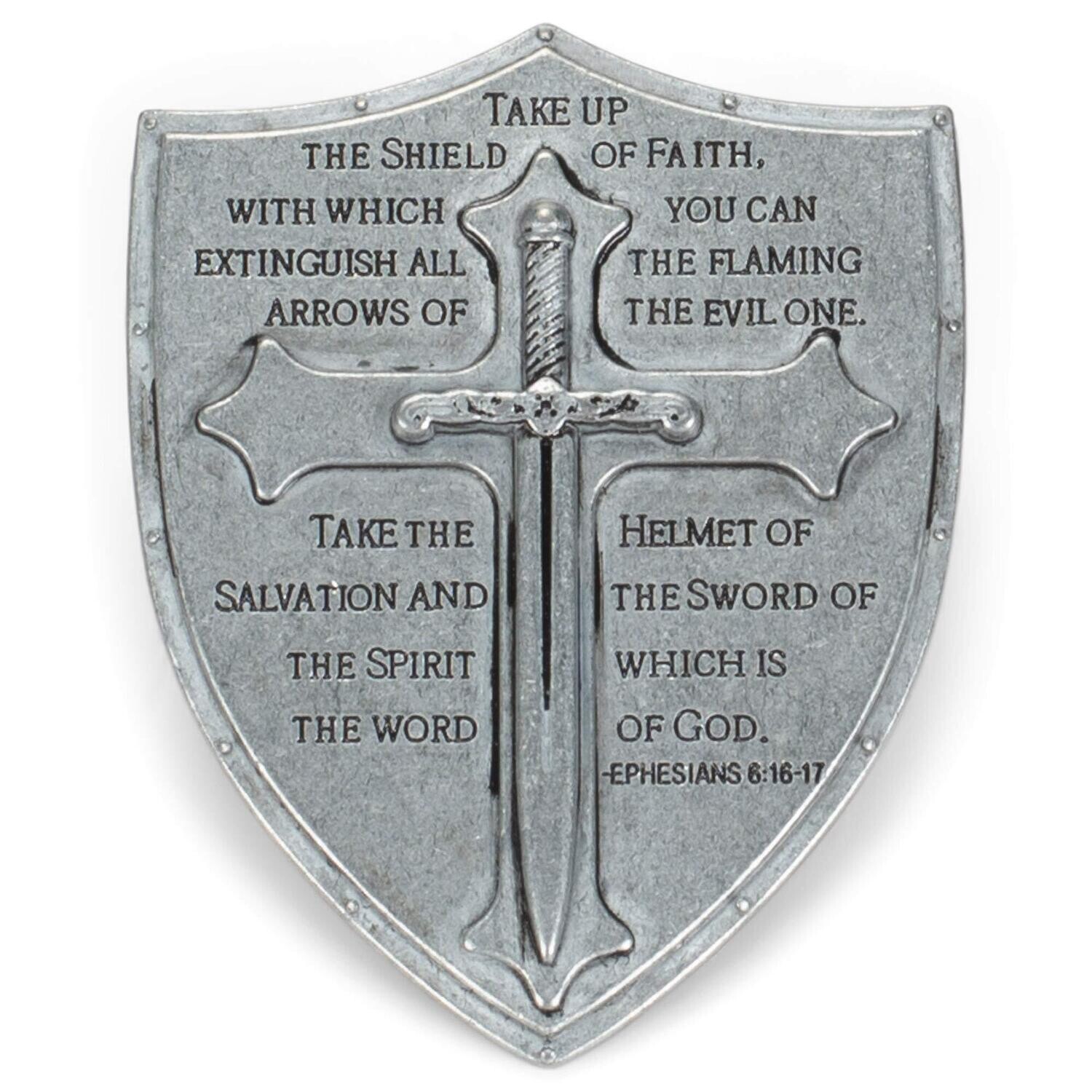 Roman Armor of God Visor Clip, 2.5 Inch Height