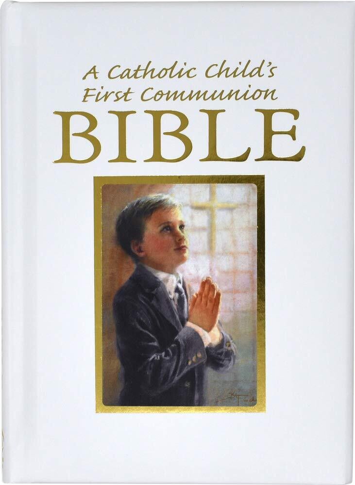 Catholic Child's First Communion Gift Bible-NAB-Boy (Regina Press)