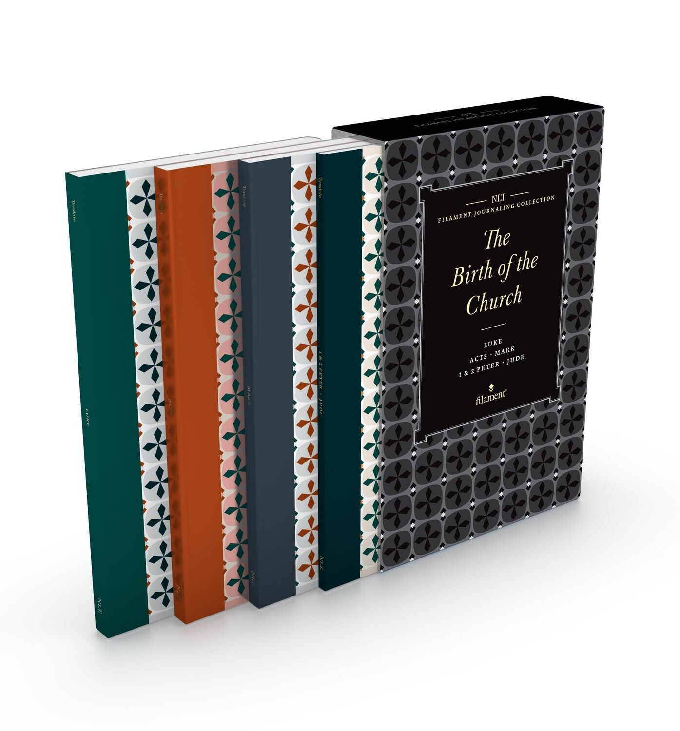 NLT Filament Journaling Collection: The Birth of the Church Set; Luke, Acts, Mark, 1 &amp; 2 Peter...(Boxed Set)