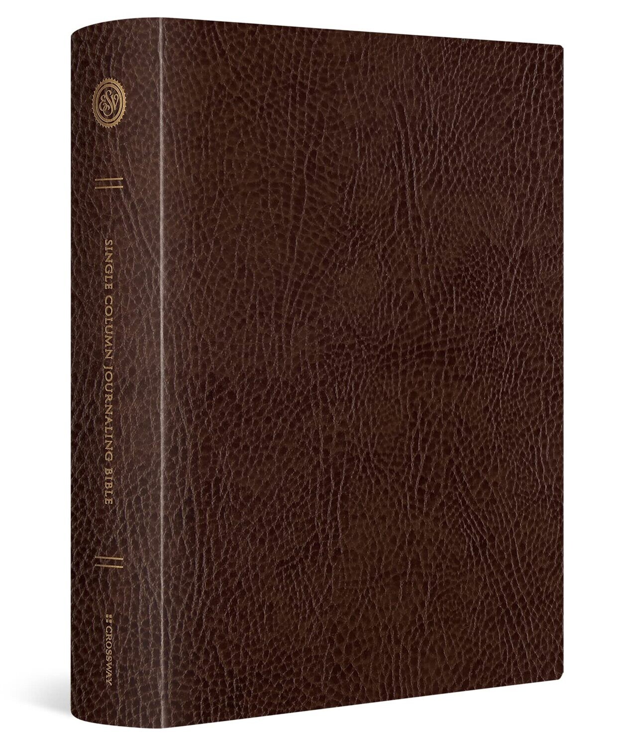 ESV Single Column Journaling Bible, Large Print (Mocha)