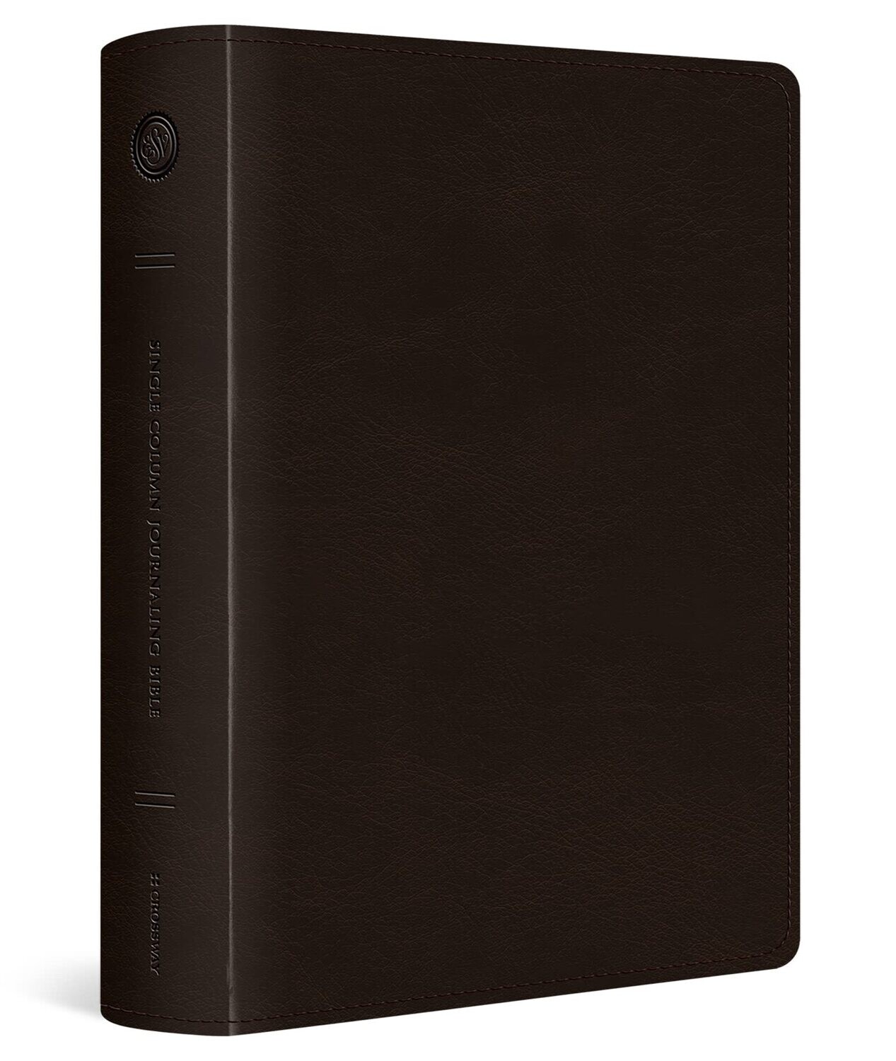 ESV Single Column Journaling Bible, Large Print (TruTone, Deep Brown)
