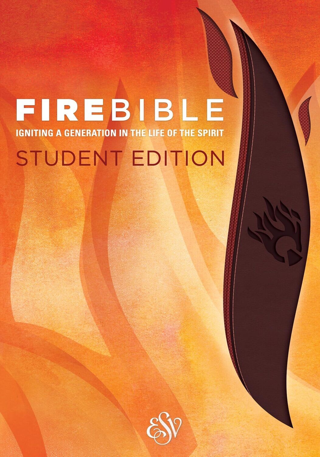 ESV Fire Bible Student Edition (Flexisoft, Brick/Plum): English Standard Version