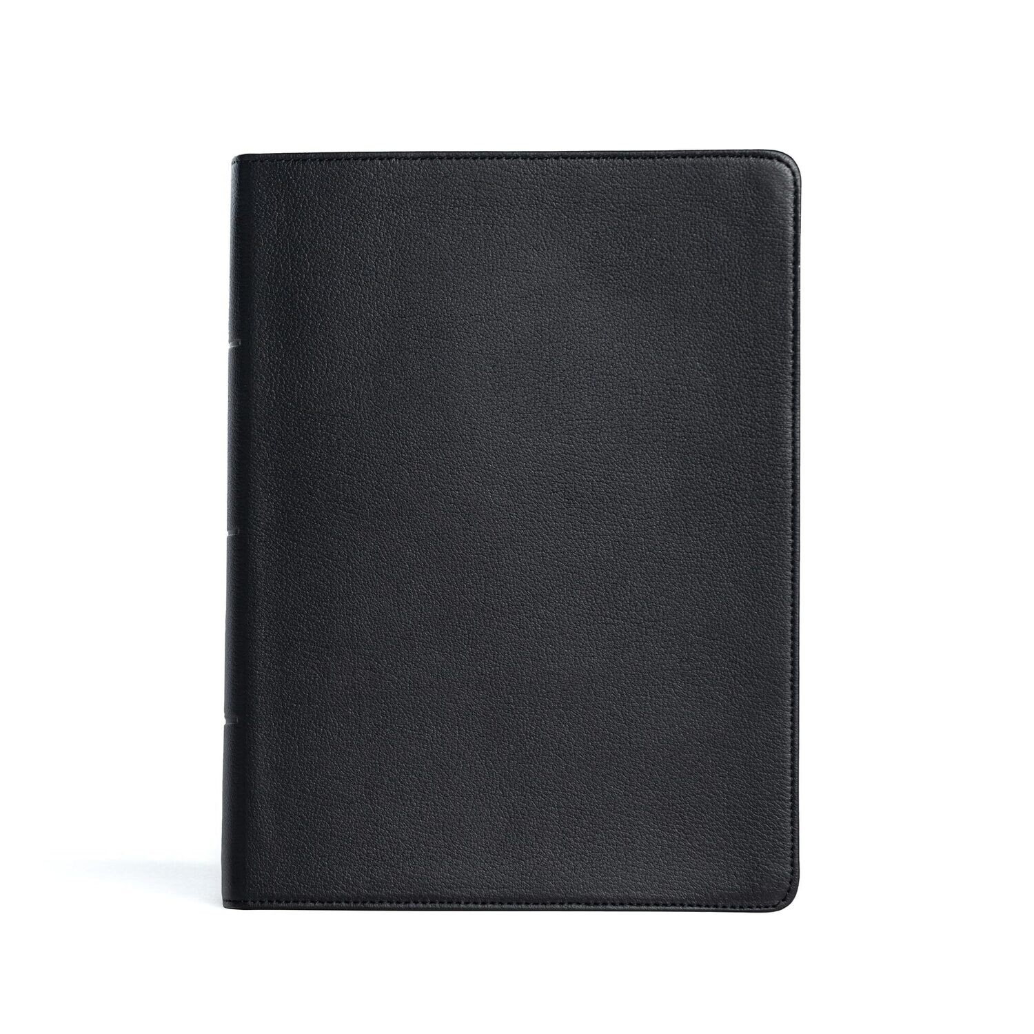 CSB Life Counsel Bible, Genuine Leather, Indexed, Black Letter, Articles, Word Studies, Quotes